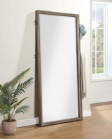 Durango 80-inch Standing Floor Mirror Washed Oak | Full | Grey | Taupe Oak | 223280