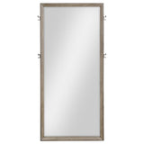 Durango 80-inch Standing Floor Mirror Washed Oak | Full | Grey | Taupe Oak | 223280