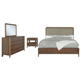 Maderia 4-piece Queen Bedroom Set Walnut | Gallery | 223321Q-S4 223321KE-S4 223321KW-S4 223321Q-S5 223321KE-S5 223321KW-S5