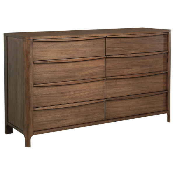 Lyra 5-Piece Queen Bedroom Set Walnut