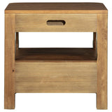 Maderia 2-drawer Nightstand Bedside Table Walnut | Brown | Walnut | 223322