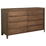 Maderia 8-drawer Dresser Cabinet Walnut | Brown | Walnut | 223323