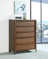 Maderia 5-drawer Chest of Drawers Walnut | Brown | Walnut | 223325