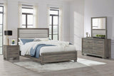 Wright 4-piece Queen Bedroom Set Brown Oak | Gallery | 223341Q-S4 223341KE-S4 223341KW-S4 223341Q-S5 223341KE-S5 223341KW-S5