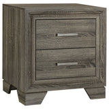 Wright 4-piece Queen Bedroom Set Brown Oak | Gallery | 223341Q-S4 223341KE-S4 223341KW-S4 223341Q-S5 223341KE-S5 223341KW-S5