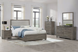 Wright 4-piece Queen Bedroom Set Brown Oak | Queen / 5-piece | 223341Q-S5