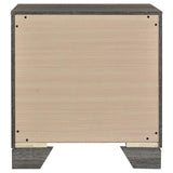 Wright 2-drawer Nightstand Bedside Table Brown Oak | Brown | Brown Oak | 223342