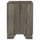 Wright 2-drawer Nightstand Bedside Table Brown Oak | Brown | Brown Oak | 223342