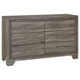 Wright 6-drawer Dresser Cabinet Brown Oak | Brown | Brown Oak | 223343