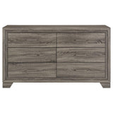 Wright 6-drawer Dresser Cabinet Brown Oak | Brown | Brown Oak | 223343