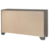 Wright 6-drawer Dresser Cabinet Brown Oak | Brown | Brown Oak | 223343