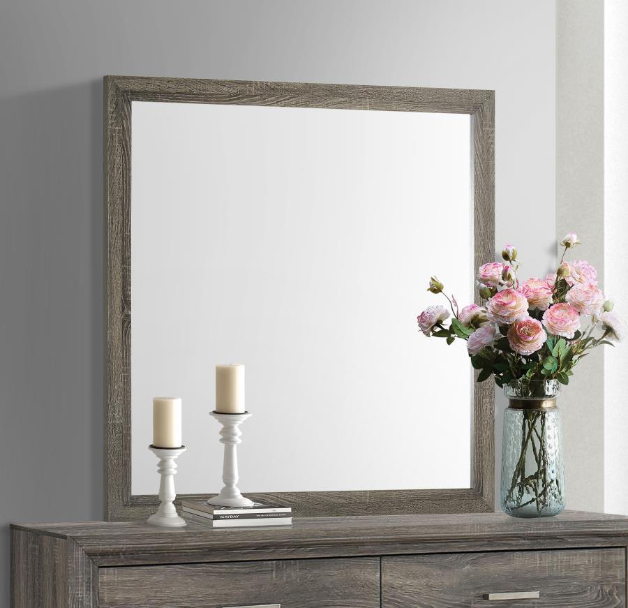 Wright Dresser Mirror Brown Oak | Brown | Brown Oak | 223344