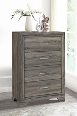 Wright 4-drawer Chest of Drawers Brown Oak | King | Brown | Brown Oak | 223345
