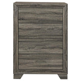 Wright 4-drawer Chest of Drawers Brown Oak | King | Brown | Brown Oak | 223345