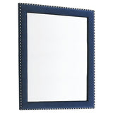 Melody Upholstered Dresser Mirror Pacific Blue | Blue | Pacific Blue | 223374