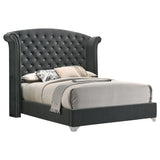 Melody 4-piece Queen Bedroom Set Grey | Gallery | 223381Q-S4 223381KE-S4 223381KW-S4 223381Q-S5 223381KE-S5 223381KW-S5