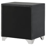 Melody Upholstered 2-drawer Nightstand Grey | Grey | 223382