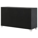 Melody 6-drawer Upholstered Dresser Grey | Grey | 223383