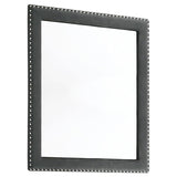 Melody Upholstered Dresser Mirror Grey | Grey | 223384