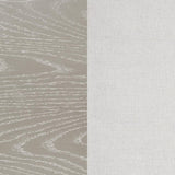Evangeline Wood Eastern King LED Panel Bed Silver Oak | Silver | Silver Oak | 223391KE