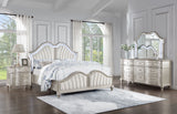 Evangeline 4-piece Queen Bedroom Set Silver Oak | California King / 4-piece | 223391KW-S4