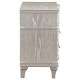 Evangeline 3-drawer Nightstand Silver Oak | Grey | Silver Oak | 223392