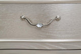 Evangeline 3-drawer Nightstand Silver Oak | Grey | Silver Oak | 223392