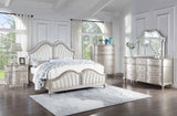 Evangeline 3-drawer Nightstand Silver Oak | Grey | Silver Oak | 223392