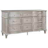 Evangeline 9-drawer Dresser Silver Oak | Grey | Silver Oak | 223393