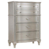 Evangeline 6-drawer Bedroom Chest Silver Oak | King | Silver | Silver Oak | 223395