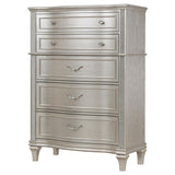 Evangeline 6-drawer Bedroom Chest Silver Oak | King | Silver | Silver Oak | 223395