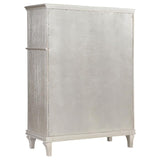 Evangeline 6-drawer Bedroom Chest Silver Oak | King | Silver | Silver Oak | 223395