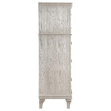Evangeline 6-drawer Bedroom Chest Silver Oak | King | Silver | Silver Oak | 223395