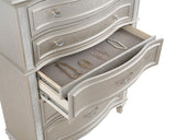 Evangeline 6-drawer Bedroom Chest Silver Oak | King | Silver | Silver Oak | 223395