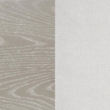 Evangeline Curved Fabric Upholstered Bench Silver Oak | Silver | Silver Oak | 223396