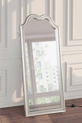 Evangeline Full Length LED Light Floor Mirror Silver Oak | Full | Grey | Silver Oak | 223400