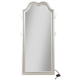 Evangeline Full Length LED Light Floor Mirror Silver Oak | Full | Grey | Silver Oak | 223400