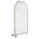 Evangeline Full Length LED Light Floor Mirror Silver Oak | Full | Grey | Silver Oak | 223400