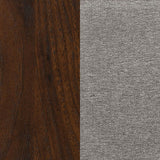 Welsley 50-inch Upholstered California King Bed Walnut | Beige | Walnut | 223441KW