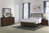 Welsley 4-piece Queen Bedroom Set Walnut | Queen / 4-piece | 223441Q-S4