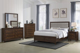 Welsley 4-piece Queen Bedroom Set Walnut | Queen / 5-piece | 223441Q-S5
