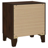 Welsley 2-drawer Nightstand Bedside Table Walnut | Brown | Walnut | 223442