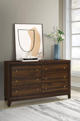 Welsley 6-drawer Dresser Cabinet Walnut | Brown | Walnut | 223443