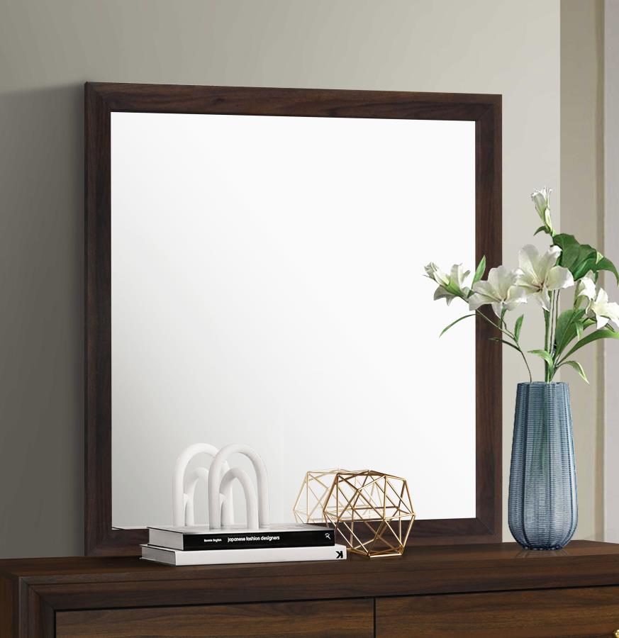 Welsley Dresser Mirror Walnut | Brown | Walnut | 223444