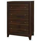 Welsley 4-drawer Chest of Drawers Walnut | Brown | Walnut | 223445