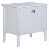 Bexhill 1-drawer Nightstand Bedside Table White | White | 223472