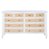 Bexhill 10-drawer Dresser Cabinet White | White | 223473