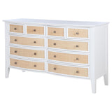 Bexhill 10-drawer Dresser Cabinet White | White | 223473