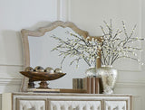 Antonella Upholstered Dresser Mirror Camel | Beige | Camel | 223524