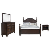 Andover 4-piece Queen Bedroom Set Dark Oak | Gallery | 223631Q-S4 223631KE-S4 223631KW-S4 223631Q-S5 223631KE-S5 223631KW-S5
